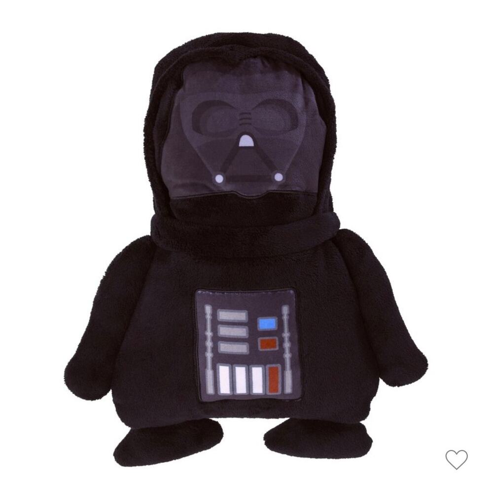 Star Wars NoJo Chewy, Darth Vader, Yoda, R2D2 Character Shaped Toddler Blankets